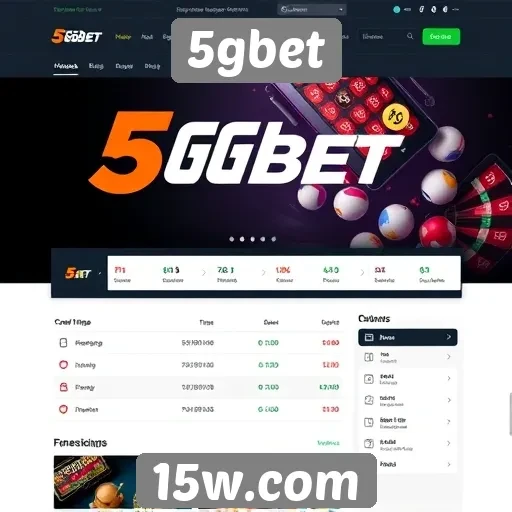 Experiência do usuário na interface do site 5gbet